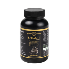 Shilajit Ayurvedic Capsules (60 Capsules) – Boost Stamina, Energy & Natural Protection