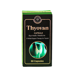 Thyovan Ayurvedic Capsules (60 Capsules) – Natural Relief for Thyroid Health & Function