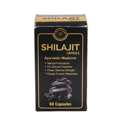 Shilajit Ayurvedic Capsules (60 Capsules) – Ayurvedic Wellness Supplement - Ytaliti Ayurveda