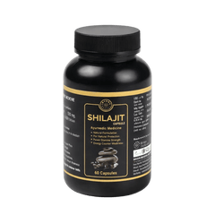 Shilajit Ayurvedic Capsules (60 Capsules) – Ayurvedic Wellness Supplement - Ytaliti Ayurveda