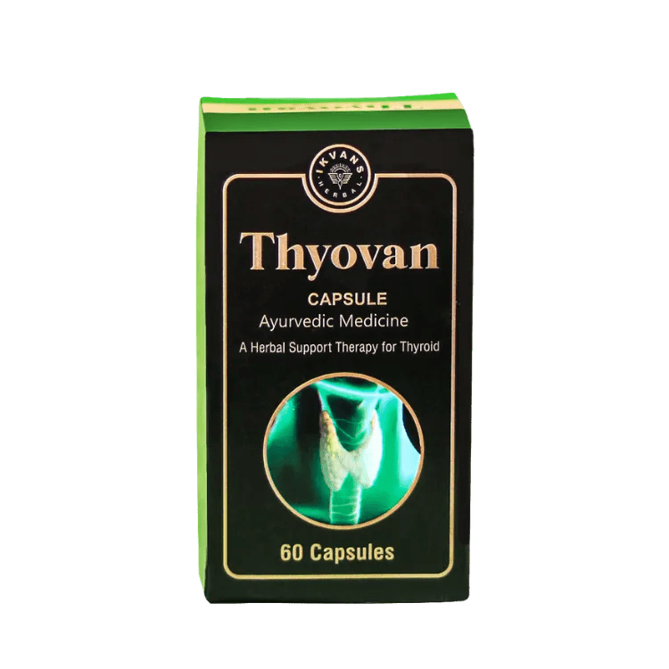 Thyovan Ayurvedic Capsules (60 Capsules) – Natural Relief for Thyroid Health & Function - Ytaliti Ayurveda