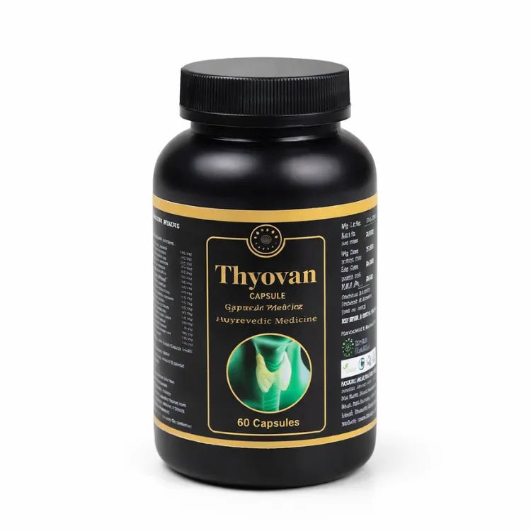 Thyovan Ayurvedic Capsules (60 Capsules) – Natural Relief for Thyroid Health & Function - Ytaliti Ayurveda