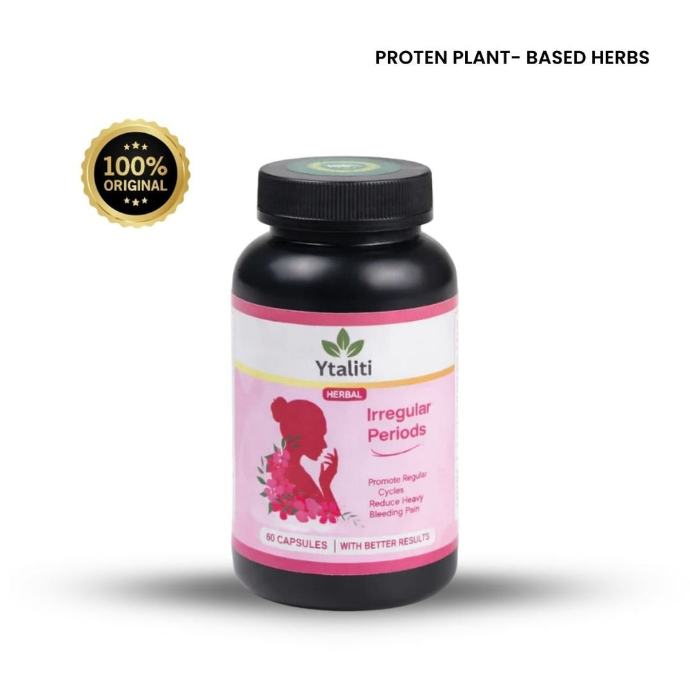 Ytaliti Herbal Irregular Periods Care Capsules for Women – Herbal Supplement (60 Capsules) - Ytaliti Ayurveda
