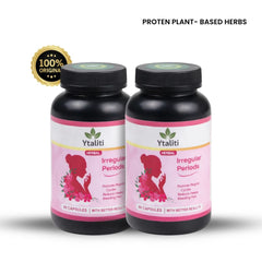 Ytaliti Herbal Irregular Periods Care Capsules for Women – Herbal Supplement (60 Capsules) - Ytaliti Ayurveda