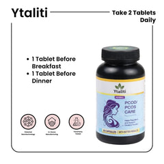 Ytaliti Herbal PCOD/PCOS Care Capsules – Women’s Herbal Supplement, (60 Capsules) - Ytaliti Ayurveda