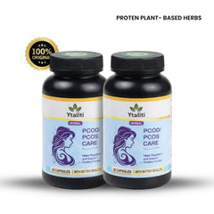 Ytaliti Herbal PCOD/PCOS Care Capsules – Women’s Herbal Supplement, (60 Capsules) - Ytaliti Ayurveda