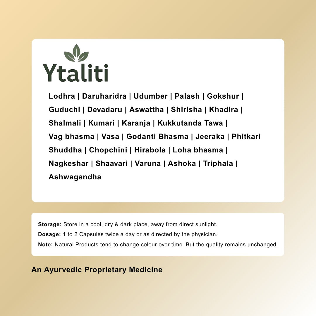 white discharge/leucorrhoea